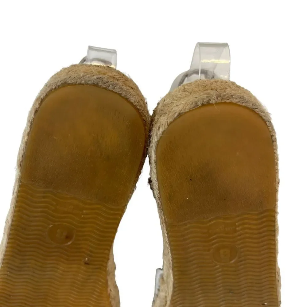 Soludos White Espadrille Sandals